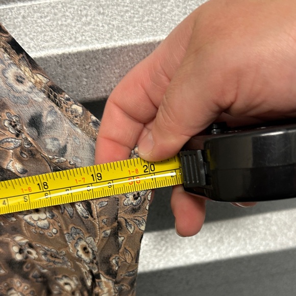 Timing Womens‎ Vintage Floral Tank Top Blouse Made in USA Retro Size large Y2K - Picture 7 of 8